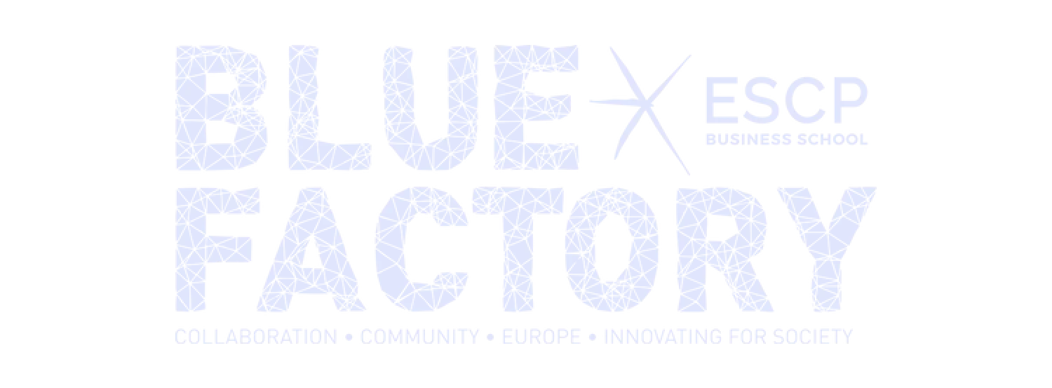 Blue factory logo